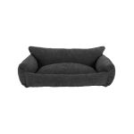 WOUF canapé pour chiens et chats. Déhoussable 85x66cm – Black