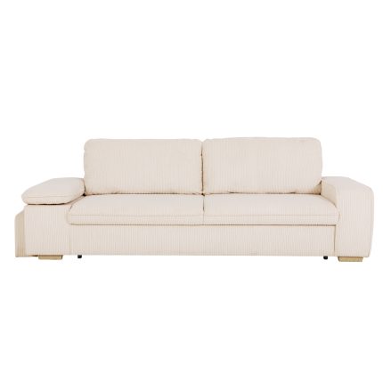 ALYA.S Lincoln Canapé droit convertible 3 places