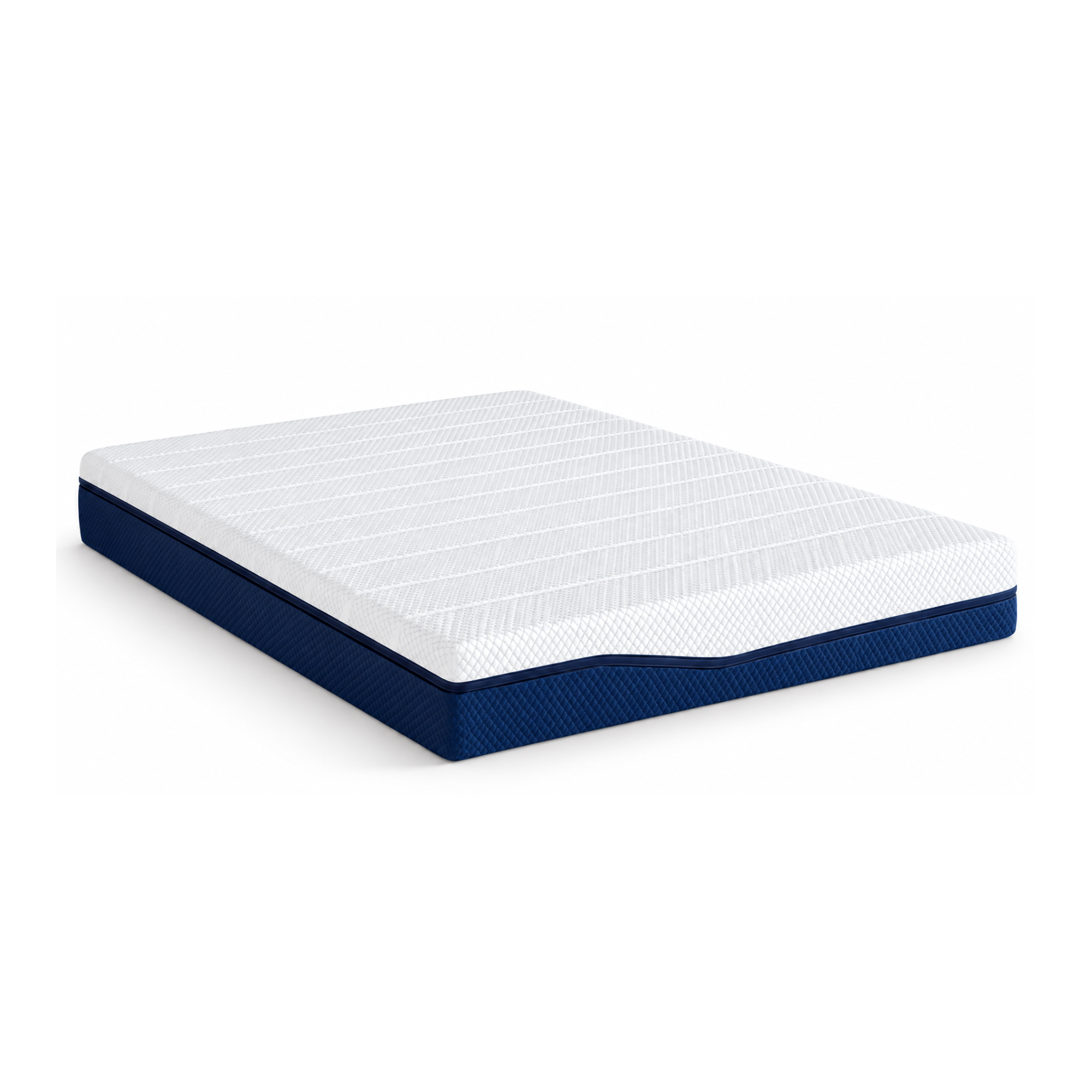 MAT_160200_ORION_MATELAS ORION_M_3D_BLEUE_3Q ORION Matelas hybride 25 cm – 160×200 cm – Confort équilibré